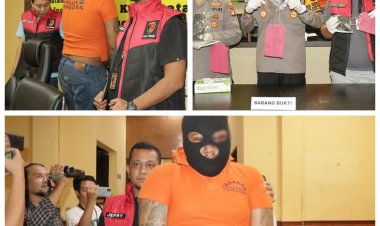 Pemuda Gempal Bertato, Residivis Berbagai Kasus Beraksi Kembali Curas Modus COD Diringkus Polsek Tambora