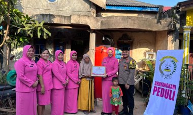 Polsek Sungai Beduk Berbagi Kebaikan di Bulan Suci Ramadhan 1445 H