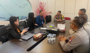 DIRPAMOBVIT POLDA KEPULAUAN RIAU LAKSANAKAN PATROLI DAN SAMBANG KE BPR KINTAMAS BATAM