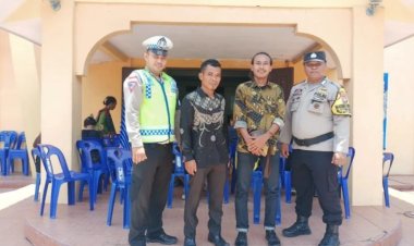 Berikan Rasa Aman, Polres Bintan Lakukan Pengamanan di Gereja