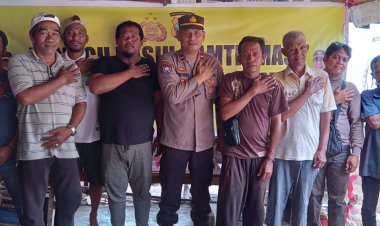 Minggu Kasih Kamtibmas bersama Warga Sengkuang Dalam Rt 02 Rw 05 Kel tanjung Sengkuang Kec.Batu Ampar  kota Batam