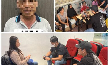 DITRESKRIMUM POLDA KEPRI BERHASIL AMANKAN SEORANG TERSANGKA DAN SELAMATKAN 6 KORBAN PMI ILEGAL