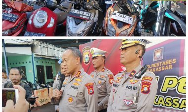 Pelaksanaan Konvoi Takjil di Makassar Ternyata Berkedok, Polrestabes Amankan Ratusan Kendaraan Bermotor