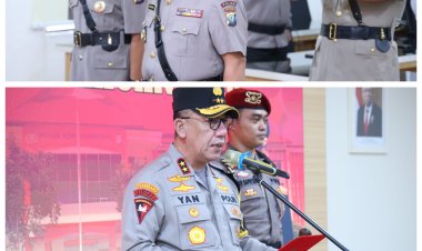 KAPOLDA KEPRI PIMPIN SERAH TERIMA JABATAN KAYANMA POLDA KEPRI