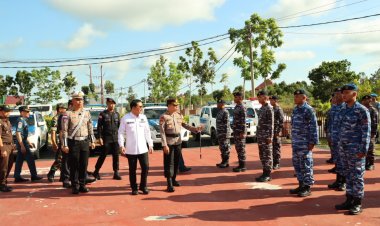 Operasi Ketupat Seligi 2024, Polres Bintan Laksanakan Apel Gelar Pasukan