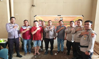 Kegiatan Jumat Curhat Kamtibmas Bersama Polsek Bengkong dan Warga RT. 03 RW. 18 Kel. TG. Buntung