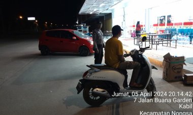 Batara Biru Polsek Sungai Beduk laksanakan patroli dan sambang dialogis berikan rasa aman, Cegah Tindak Kriminal