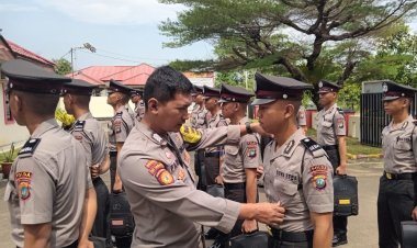 Pesan Kapolsek Sekupang Kepada Siswa SPN Polda Kepri yang IBL