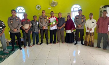 Kegiatan Jumat Curhat Polsek Batu Ampar bersama Warga Kelurahan Batu Merah kec.Batu ampar