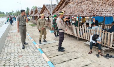 Berikan Rasa Aman, Polres Karimun Laksanakan Pam Wisata Pantai