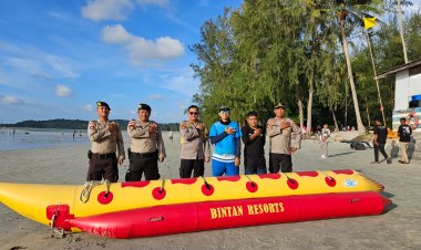 POLDA KEPRI MEMASTIKAN KEAMANAN WISATAWAN SELAMA LIBUR LEBARAN DI KEPULAUAN RIAU