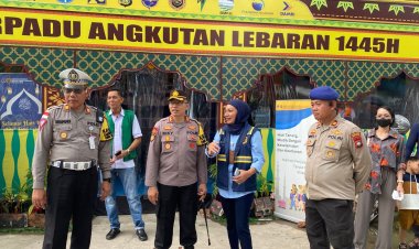 Kapolres Bintan Cek Kesiapsiagaan Personel Dihari Terakhir Pelaksanaan Operasi Ketupat Seligi 2024