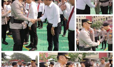 Momentum Hari Raya Idul Fitri 1445 H, Polres Metro Jakarta Barat Halal Bihalal Pererat Silaturahmi dan Kebersamaan