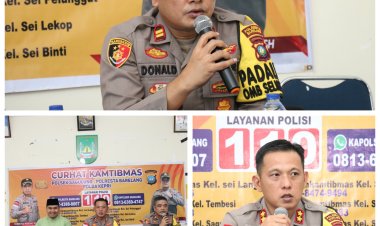 Wakapolresta Barelang Langsung Tanggapi dan Tindak Lanjuti Curhat Masyarakat Kec. Sagulung Kota Batam