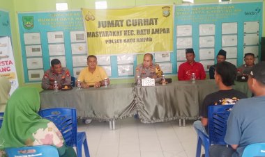 Kegiatan Jumat Curhat Polsek Batu Ampar bersama Warga Tanjung Sengkuang RW 11 kec.Batu ampar