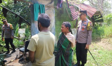 Kapolres Bintan Tinjau Langsung Pembangunan Rumah Bantuan Kapolda Kepri