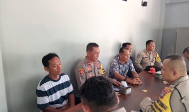 Pererat Silaturahmi, Kapolsek Sekupang Coffe Morning Dengan PSHT Kota Batam