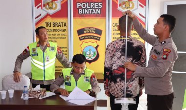 Polres Bintan Laksanakan Pemeriksaan Administrasi Tahap 1 Seleksi Penerimaan Anggota Polri