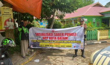 Laksanakan Kegiatan KRYD, Batara Biru Sekupang Ingatkan Warga Cegah Pungli