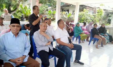 Kegiatan Jumat Curhat Polsek Batu Ampar bersama Warga kp seraya RT 02 RW 08 kec.Batu ampar