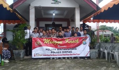 Giat Minggu Kasih Polres Bintan Kembali dilaksanakan