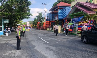 Hari Buruh Internasional (May Day), Polres Karimun Melaksanakan Pengamanan
