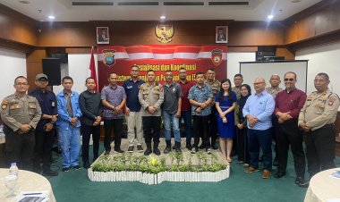 TINGKATKAN KEAMANAN OBVITNAS, DITPAMOBVIT POLDA KEPRI SOSIALISASI SISTEM MANAJEMEN PENGAMANAN