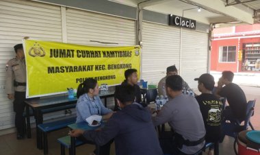 Kedekatan Masyarakat dengan Polsek Bengkong Terus Terjalin Melalui Jumat Curhat Kamtibmas