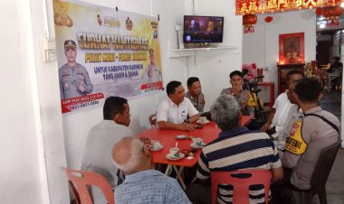 Curhat Kamtibmas Polsek Moro Bersama Masyarakat Kec. Moro
