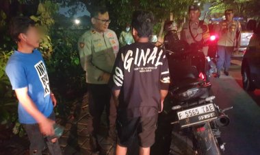 Upaya Cegah Prostitusi, Polsek Grogol Petamburan dan 3 Pilar Lakukan Patroli Bersama di RTH Tubagus Angke