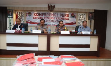 Kasus Pemalsuan Surat Terus Berlanjut, Polda Kepri Lakukan Konferensi Pers