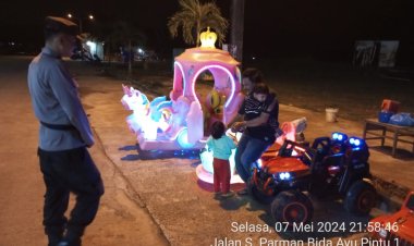 Patroli Cipkon Polsek Sungai Beduk, Cegah Aksi Kejahatan Dan Sampaikan Himbauan Kamtibmas