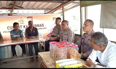 Diwarung Milik Warga, Polsek Sekupang Kembali Gelar Jumat Cuhat