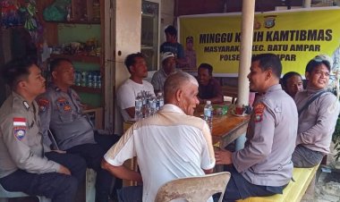 Minggu Kasih Kamtibmas bersama Warga komp Citra permai blk B sei jodoh Kec.Batu Ampar  kota Batam