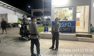 Patroli Cipkon Polsek Sungai Beduk: Upaya Cegah Aksi Kejahatan dan Sosialisasi Himbauan Kamtibmas