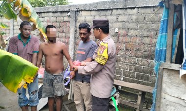 Mabuk Lem dan Meresahkan, 2 Orang Diamankan Polsek Meral