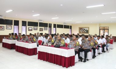 Kunjungan Lembaga Konsultasi Hukum dan Manajemen (LKHM) STIK TA.2024 di Polresta Barelang