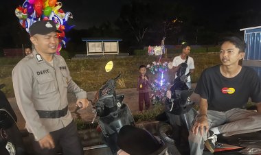 Patroli Cipkon Polsek Sungai Beduk, Cegah Aksi Kejahatan Dan Sampaikan Himbauan Kamtibmas