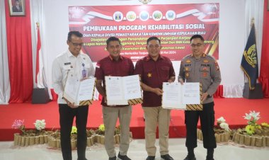 Polres Bintan dukung penuh program rehabilitasi sosial