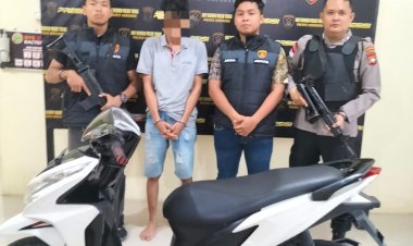 Polsek Tebing Polres Karimun Berhasil Ungkap Kasus Curanmor