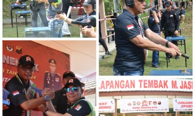 KAPOLDA KEPRI : LOMBA MENEMBAK MENGASAH KEMAMPUAN DAN MEMPERERAT SILATURAHMI