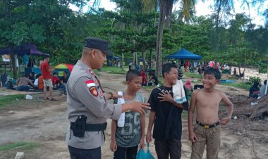 Batara biru Sekupang himbau secara humanis di tempat wisata yang ada di Wilayah Sekupang
