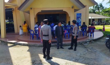 Polres Bintan Konsisten Berikan Rasa Aman Saat Beribadah