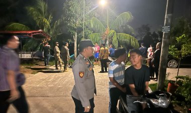 Polsek Sagulung Gelar Giat Cipkon untuk Menjaga Kamtibmas di Batam