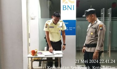 Patroli Cipkon Polsek Sungai Beduk, Cegah Aksi Kejahatan Dan Sampaikan Himbauan Kamtibmas