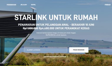 Elon Musk Beri diskon 40% untuk Pembelian Starlink waktu terbatas