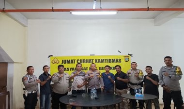 Polresta Barelang Gelar Kegiatan Jumat Curhat Kamtibmas Bersama Warga Bengkong