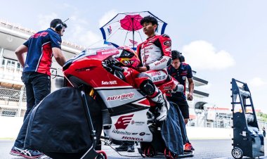 Arbi Aditama, Pebalap Astra Honda, Siap Unjuk Gigi di GP Catalunya