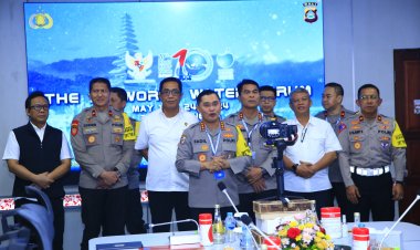 Penyelenggaraan World Water Forum di Bali Berjalan Aman dan Sukses, Polri Ucapkan Terima Kasih