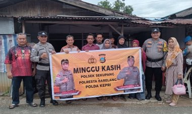 Lewat Kegiatan Minggu Kasih, Kapolsek Sekupang Dekatkan Diri Dengan Warga Tiban Lama